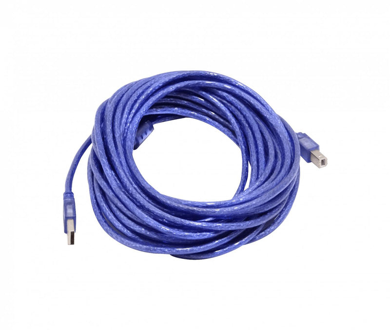 Cable USB 2.0 A-M B-M 10m Pasivo Clickbox