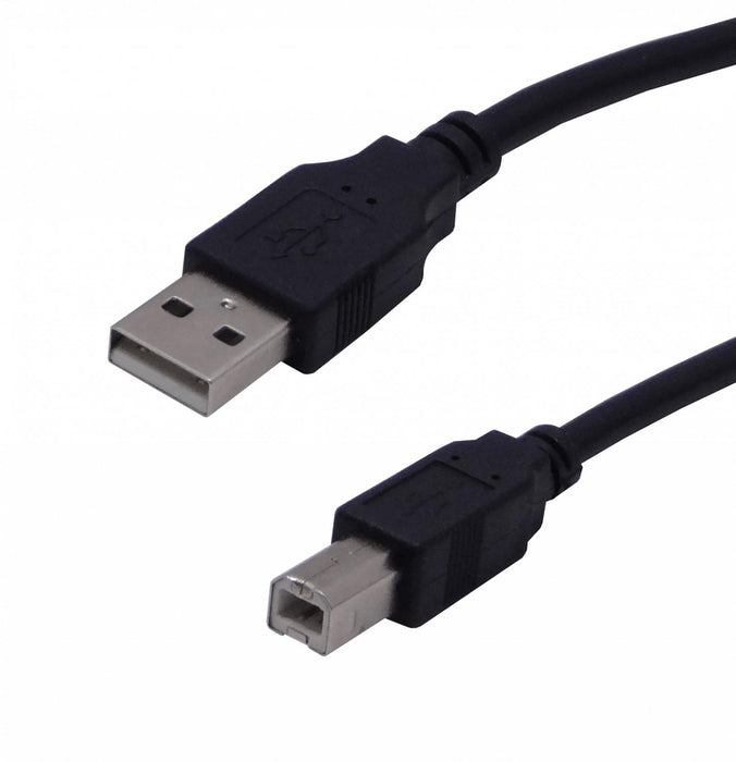 Cable USB A-M B-M 5m para Impresora Clickbox
