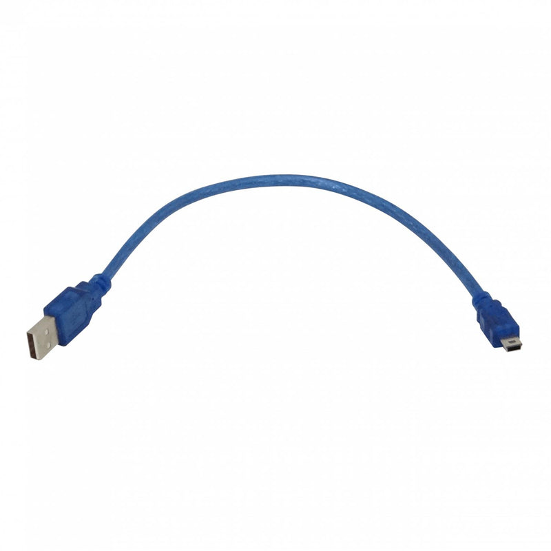 Cable USB A-Mini 5pin-Macho 0,25mt Clickbox