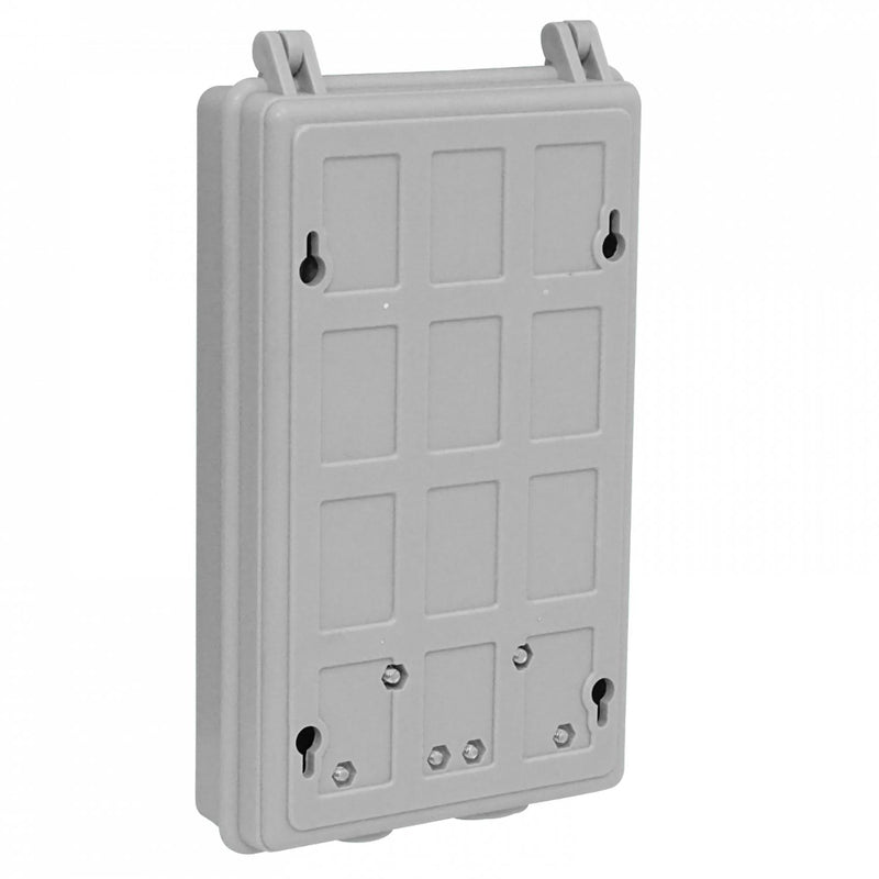 Caja 24 Manguito Fibra Óptica IP52 Gris Clickbox