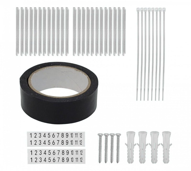 Caja 24 Manguito Fibra Óptica IP52 Gris Clickbox