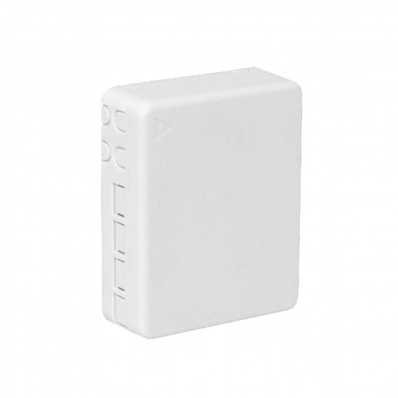 Caja Blanca para Fibra Óptica con 4 Mangueras y 4 Clickbox