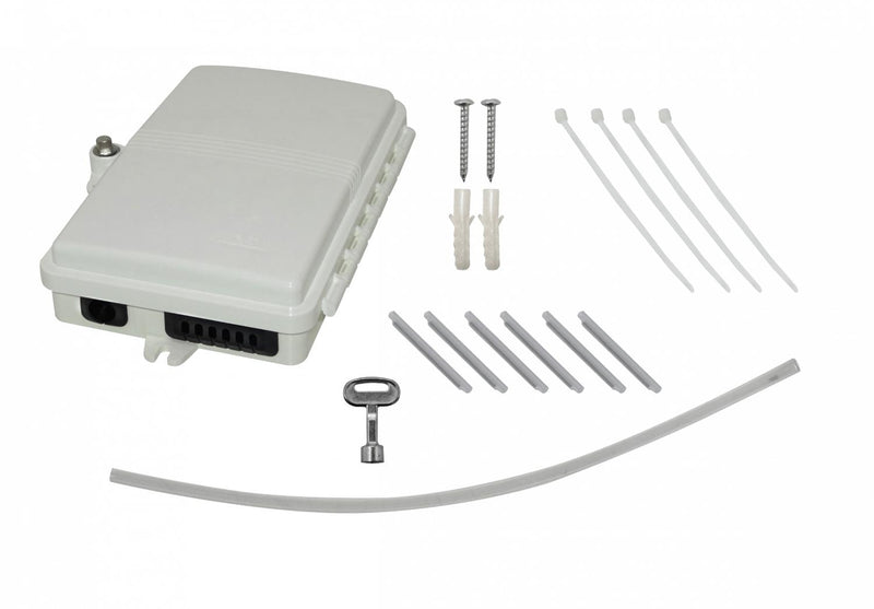 Caja de Conexiones Rectangular IP65 Blanco 6 Clickbox