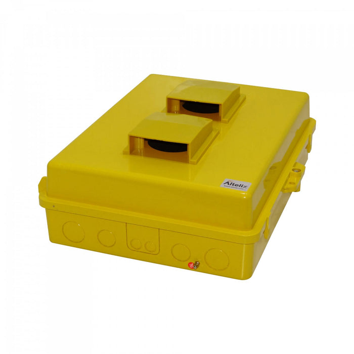 Caja Externa IP55 Amarilla 432x355x152mm NEMA3 Clickbox