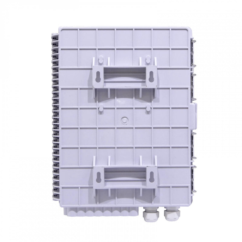 Caja Fibra Blanca 16-CL-Rectang 2-Estopa IP65 Clickbox