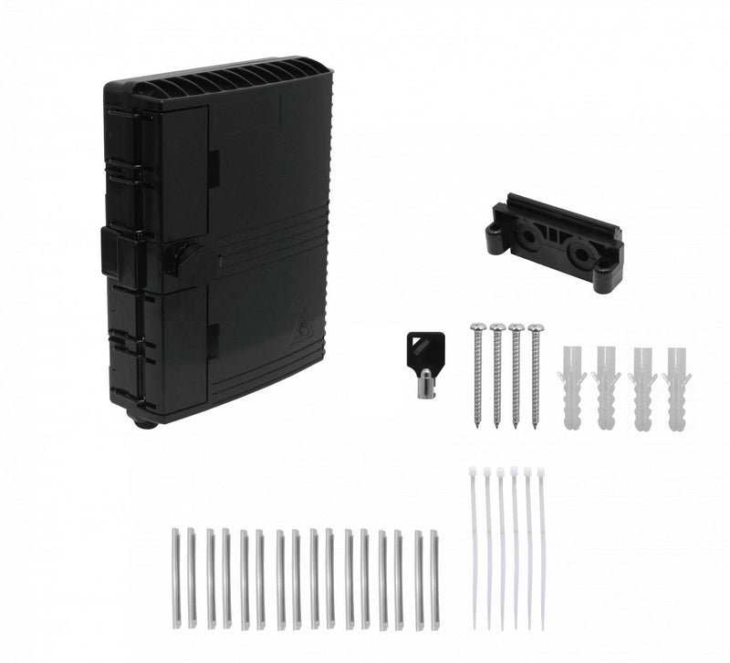 Caja Fibra Negra IP65 Estopa Clickbox