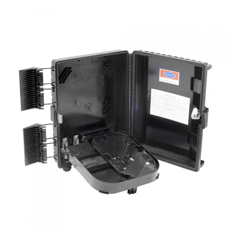 Caja Fibra Negra IP65 Estopa Clickbox