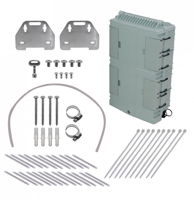 Caja de Fibra Óptica Blanca 16-OptiTap 16-SC IP65 Clickbox