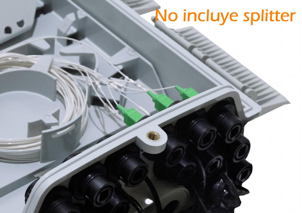 Caja de Fibra Óptica Blanca 16-OptiTap 16-SC IP65 Clickbox