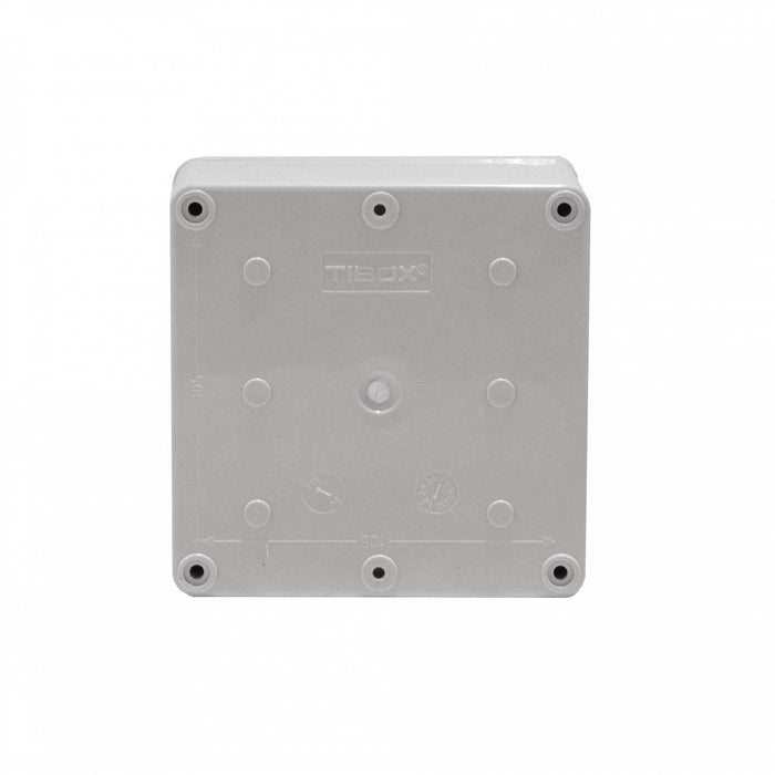 Caja Gabinete Plastico TIBOX 125x125x100mm Gris Clickbox