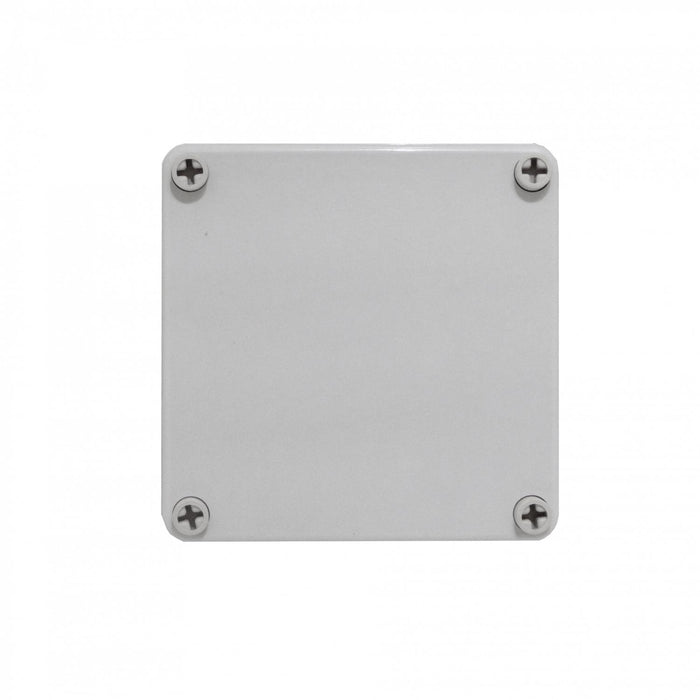 Caja Gabinete Plastico TIBOX 125x125x100mm Gris Clickbox