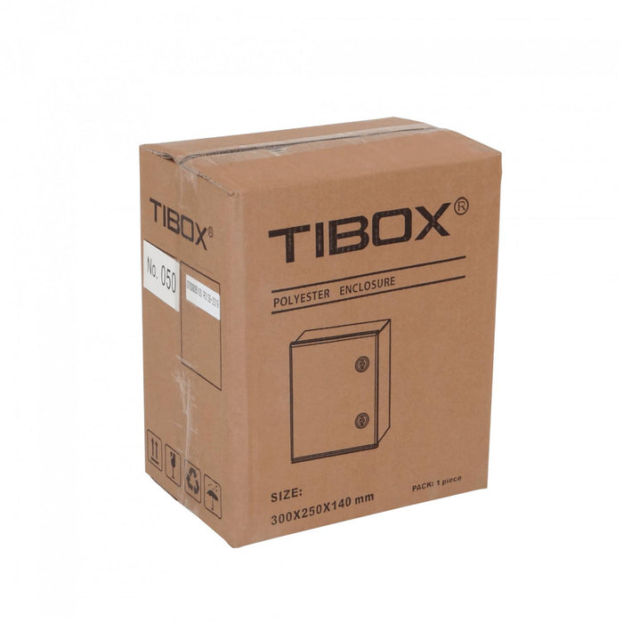 Caja Gabinete Plastico TIBOX 300x250x140mm IP65 Clickbox