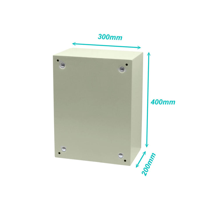 Caja Metálica TIBOX 400x300x200mm IP66 Clickbox