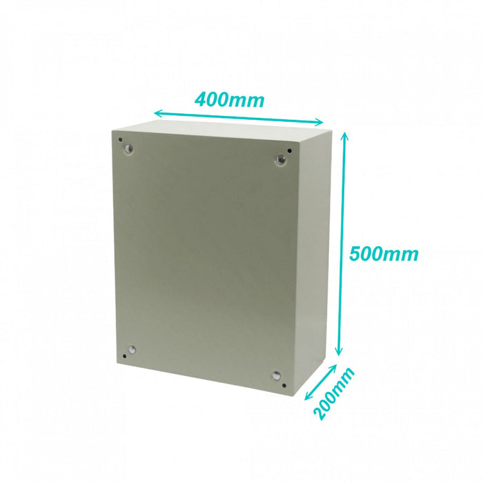 Caja Metálica TIBOX 500x400x200mm IP66 Clickbox