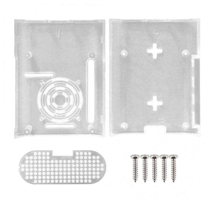 Caja para Raspberry PI-4 de Plástico-ABS Clickbox