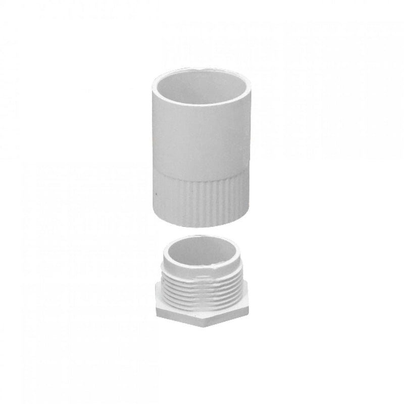 Caja Salida PVC 25mm Blanco Conduit Clickbox