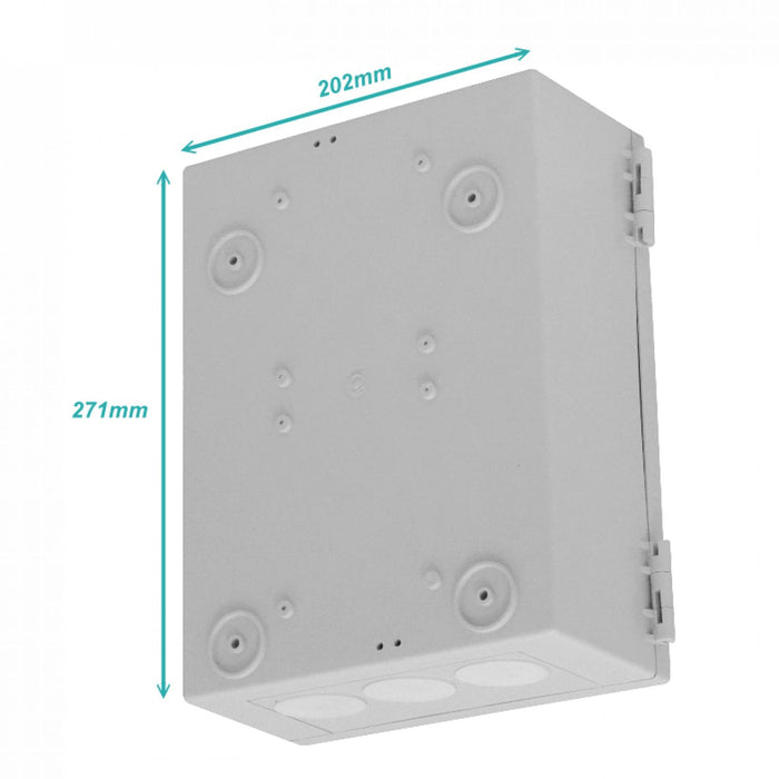 Caja vacía para 100 pares Krone Box-III con Clickbox