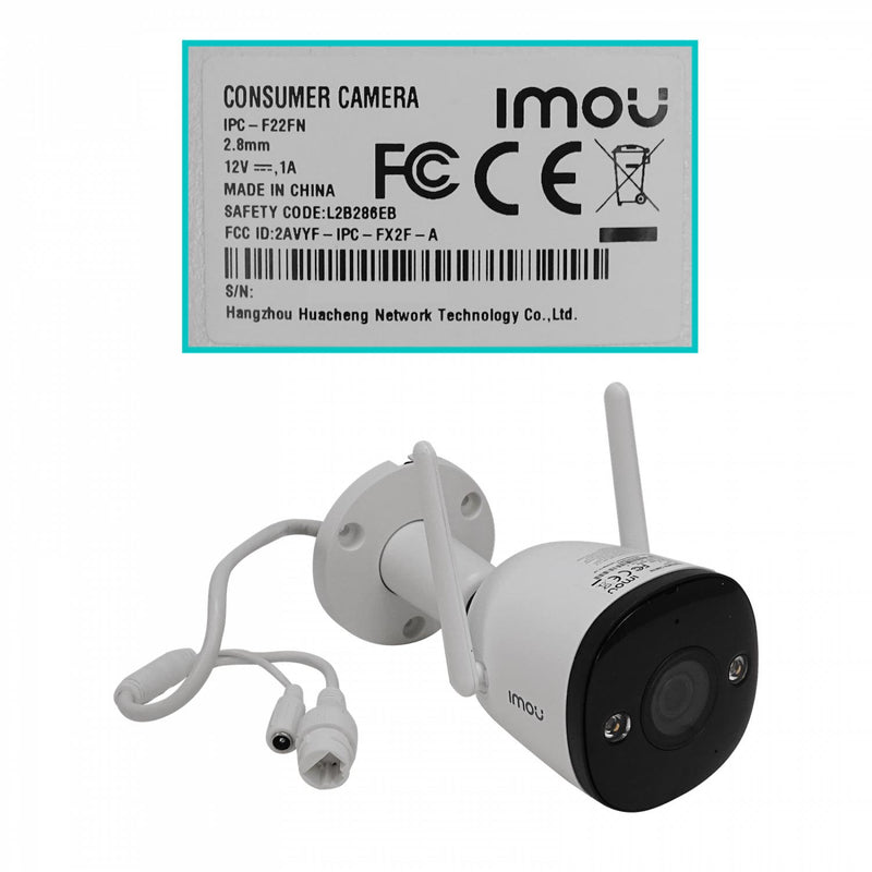 Cámara Bala Wifi 4MP con Micrófono y Clickbox