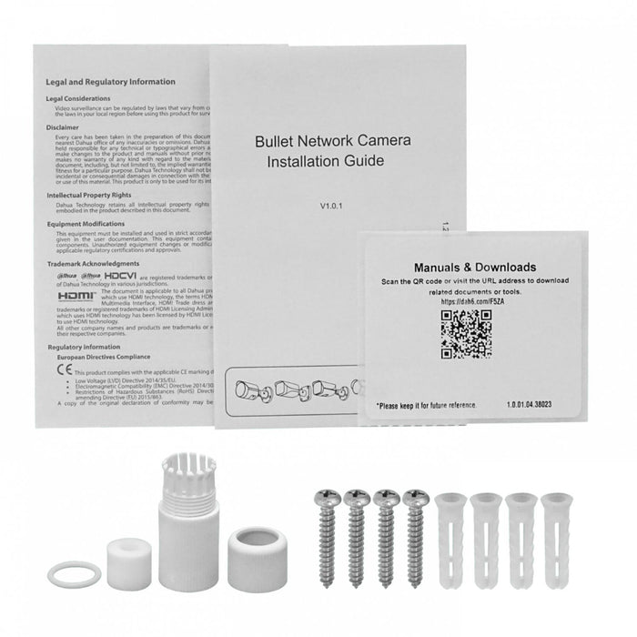 Cámara IP DAHUA Bullet 4MP PoE 3,6mm IP67 Clickbox