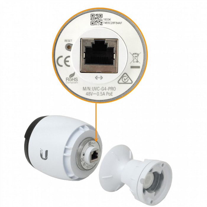 Cámara IP UBIQUITI 4K con Zoom Óptico 3X y Clickbox