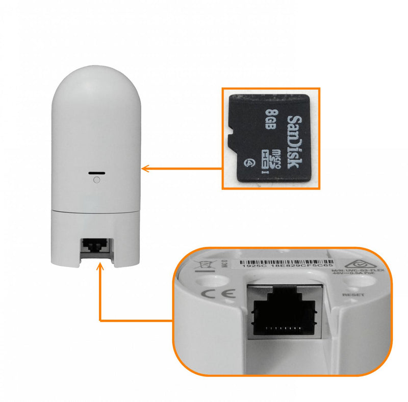 Cámara IP UBIQUITI Turret 1080p 3 Clickbox