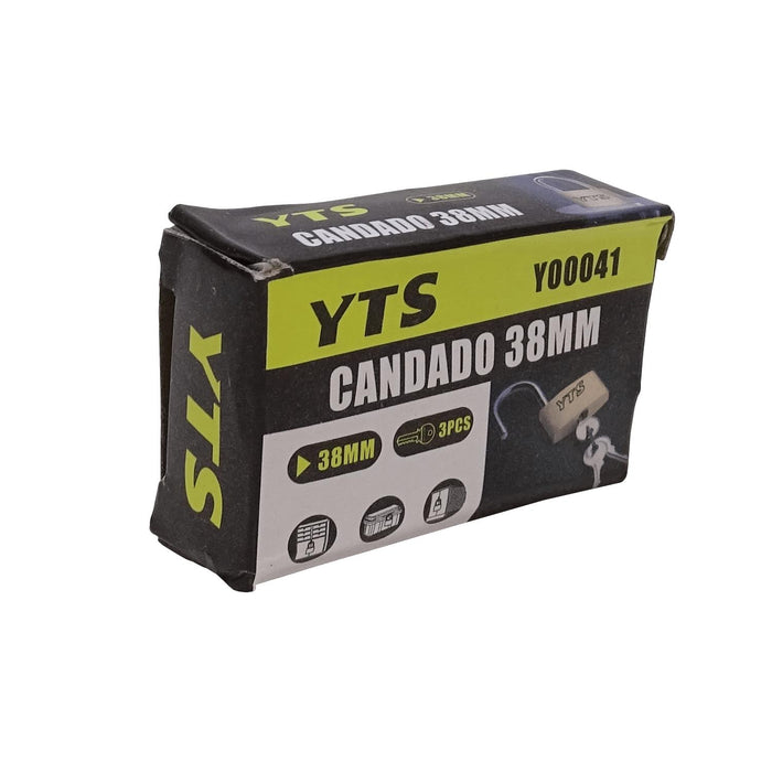 Candado de seguridad resistente de 38mm con tres Clickbox