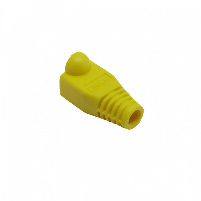 Capuchón amarillo para RJ45, 100 Clickbox