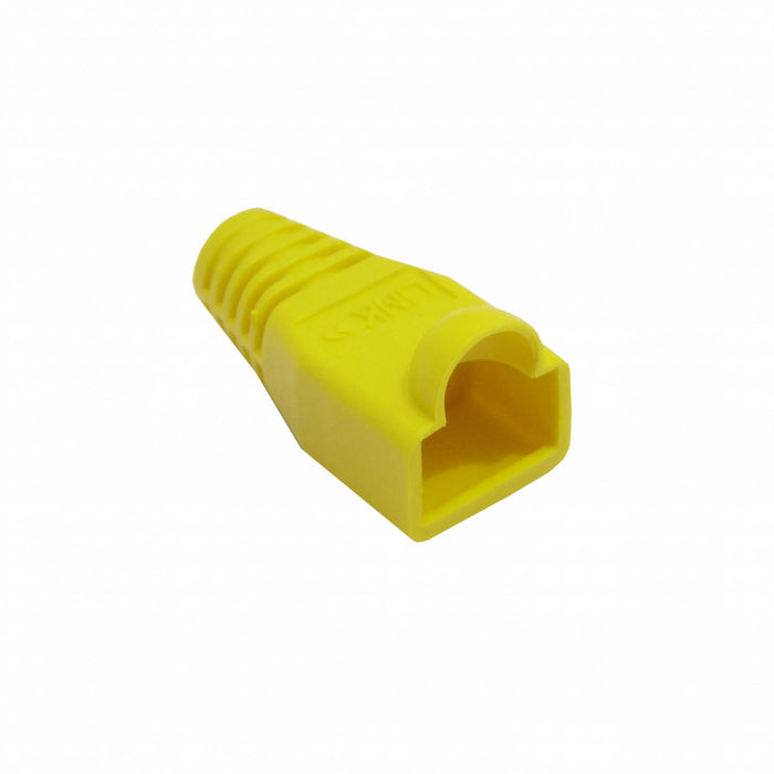 Capuchón amarillo para RJ45, 100 Clickbox