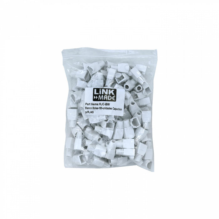 Capuchón RJ45 Blanco 100 unidades Clickbox