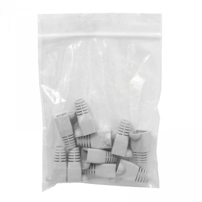 Capuchones Grises RJ45 10 unidades Clickbox