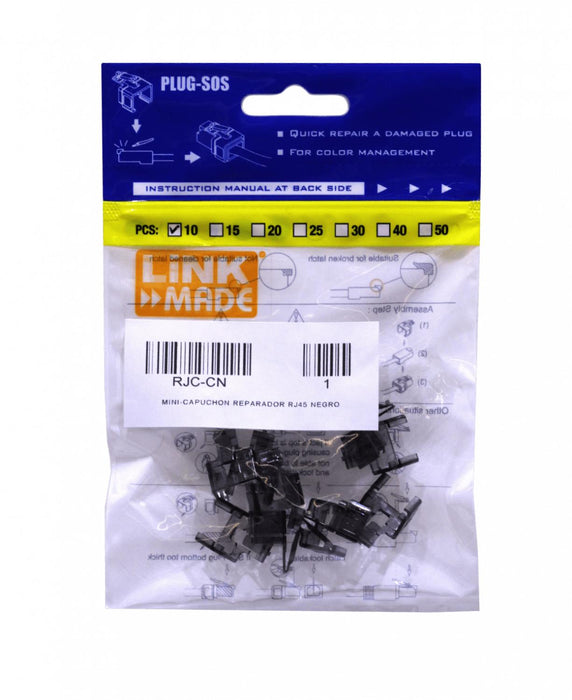 Capuchones RJ45 para reparación de cables de Clickbox