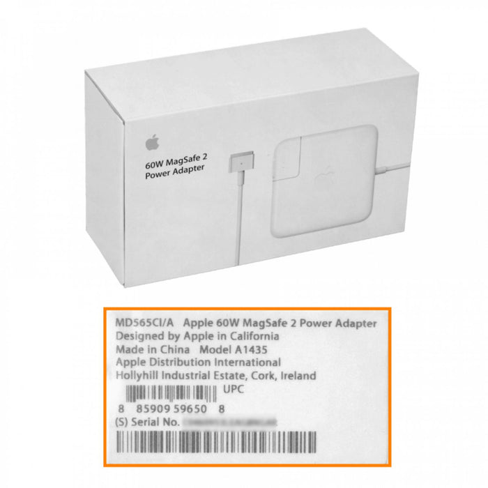 Cargador Original APPLE Tipo-T 60W MD565CI Clickbox