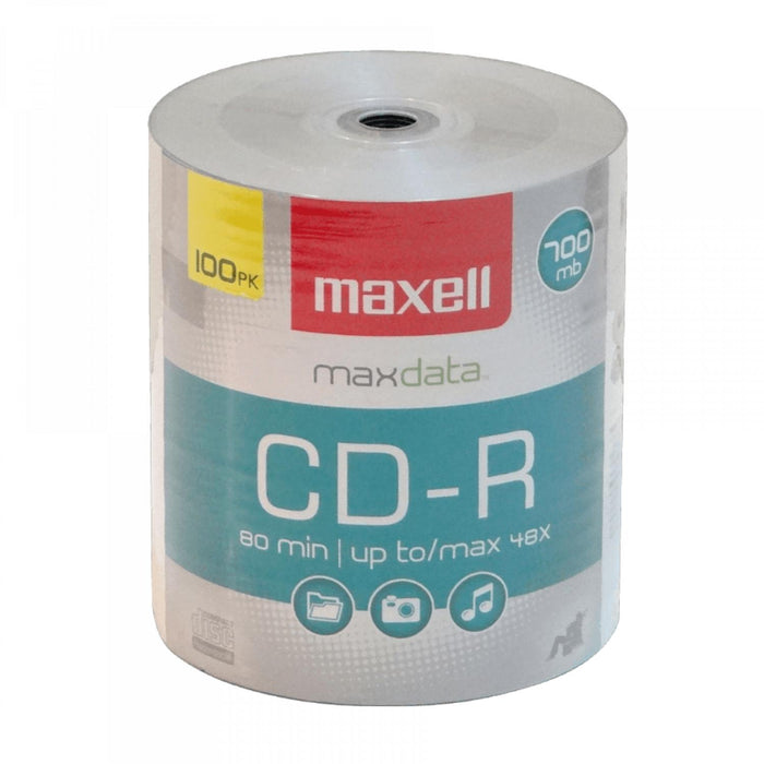 CD-R 100 unidades 700MB 1x-48x 80min Clickbox