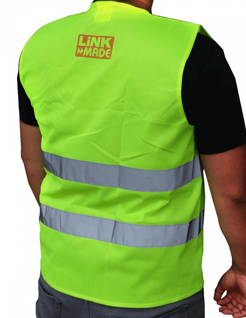 Chaleco Reflectante LINKMADE Ley Chilena Clickbox