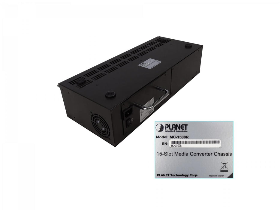 Chasis Convertidor de Medio 15 Ranuras PLANET Clickbox