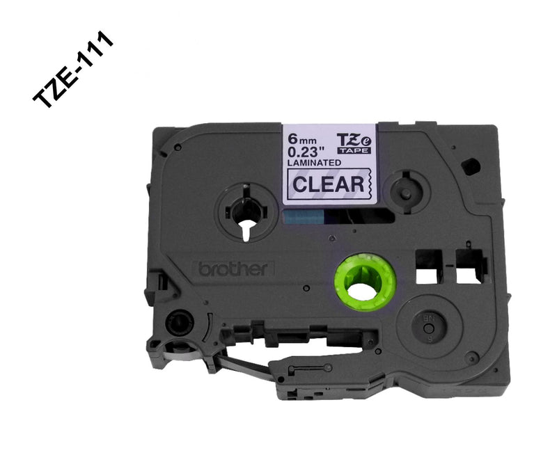 Cinta adhesiva negra 6mm Brother Clickbox