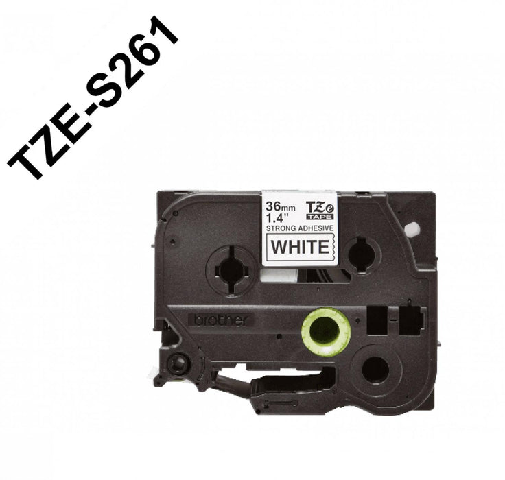 Cinta Brother E-P 36mm Negro sobre Fondo Clickbox