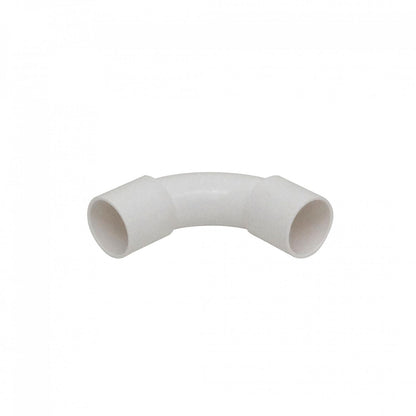 Codo Curva PVC Blanco 32mm para Tubo Clickbox