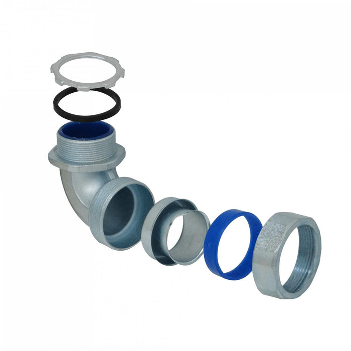 Codo prensa estopa flexible 40mm IP65 Clickbox