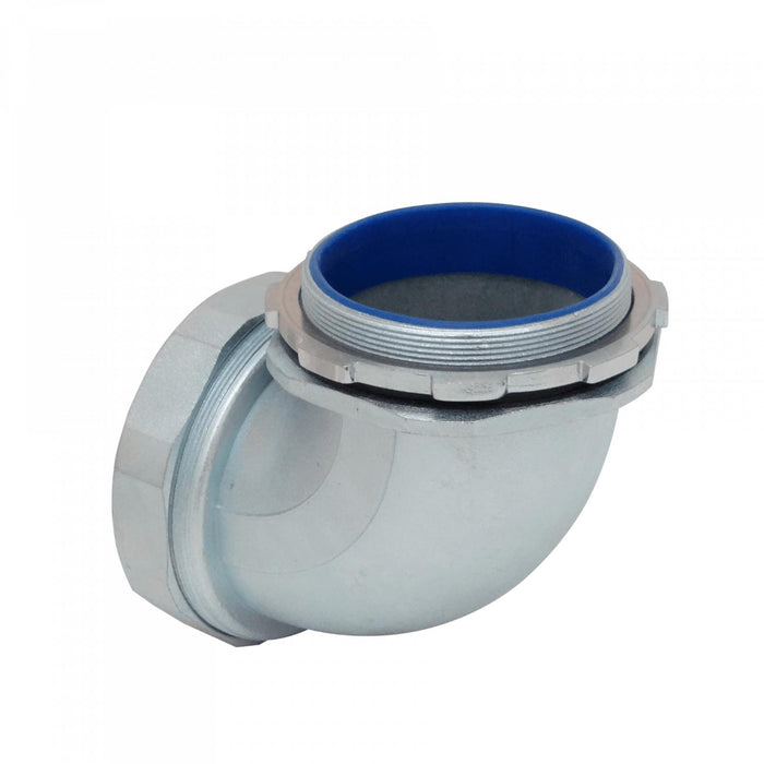 Codo prensa estopa metálico 110mm para flexible Clickbox