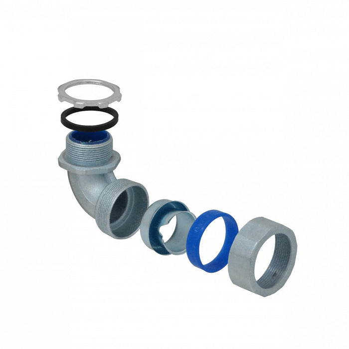 Codo Prensa Estopa Metalico 32mm IP65 Clickbox