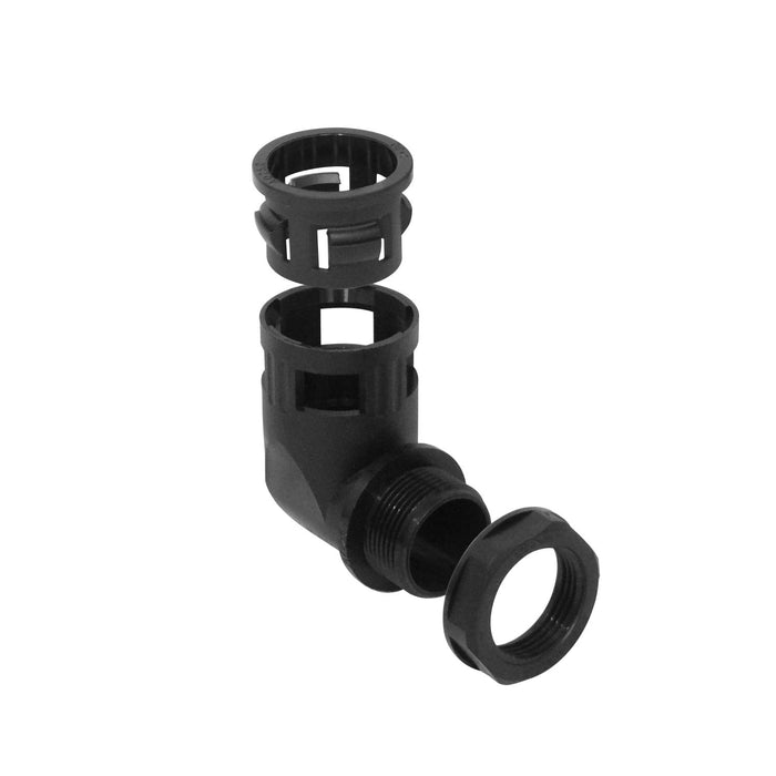 Codo Salida Estopa Conduit Flexible 25mm Clickbox