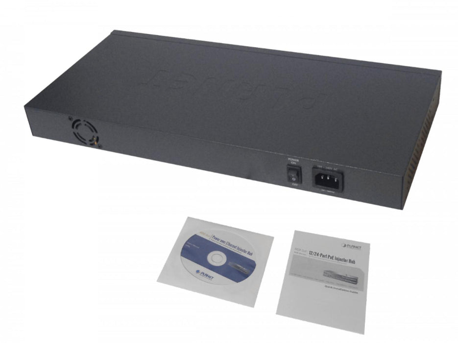 Concentrador Gigabit PoE de 12 puertos con Clickbox