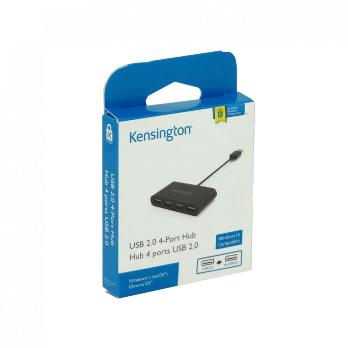 Concentrador USB Kensington Hub 4-USB2.0 sin Clickbox