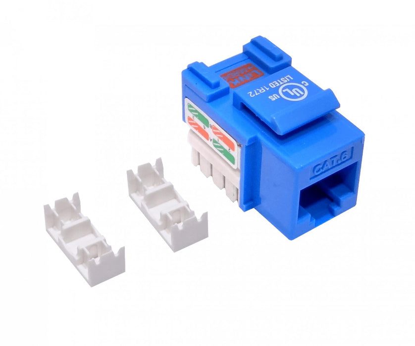 Conector hembra RJ45 Cat6 LINKMADE Azul Clickbox