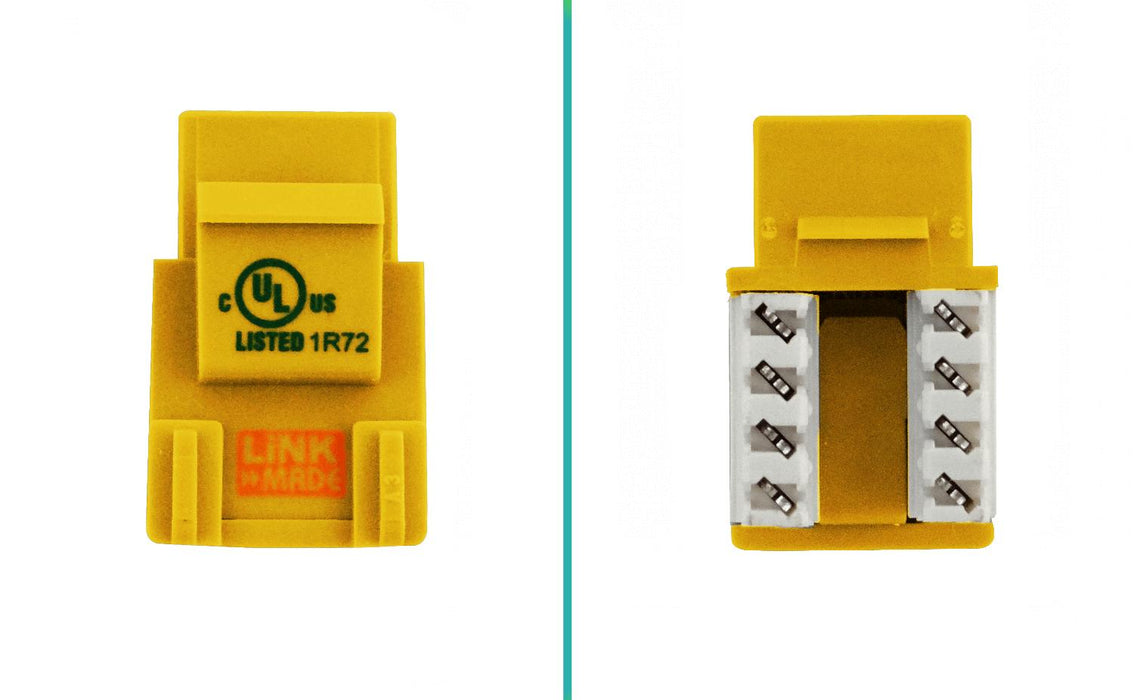 Conector Keystone Cat5E U/UTP Punchable LINKMADE Clickbox