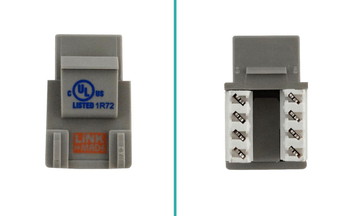 Conector Keystone LINKMADE Cat5E U/UTP Punchable Clickbox