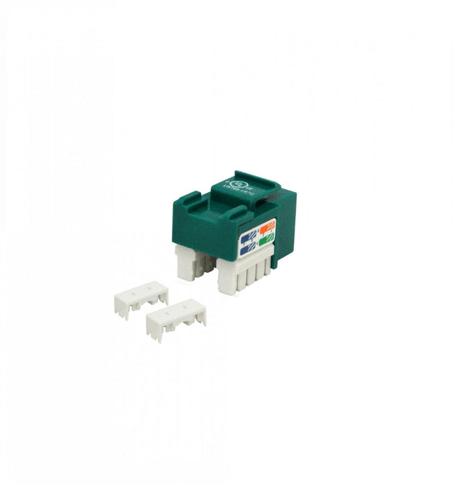 Conector Keystone LINKMADE Verde Cat5E U/UTP Clickbox