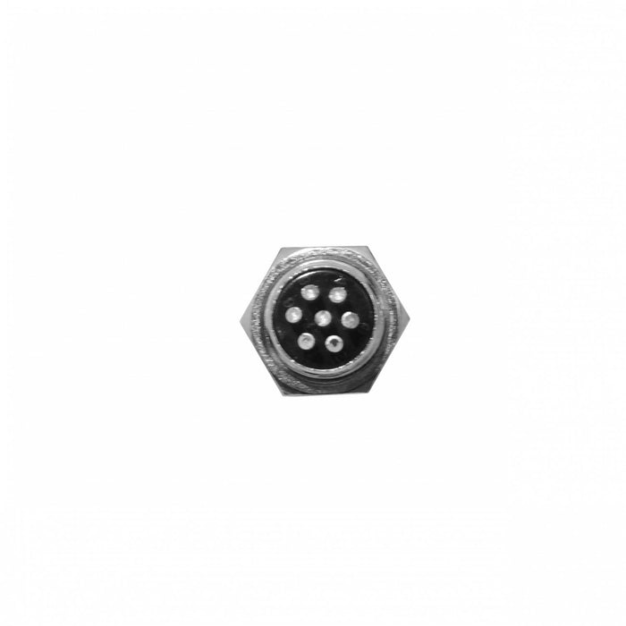 Conector Macho Chasis 7 Pines GX12 para Clickbox