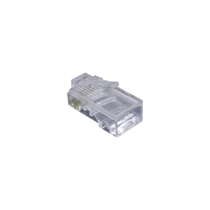 Conectores RJ45 para cable CAT5, bolsa con 100 Clickbox